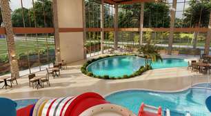 Le Canton começa obra de complexo aquático indoor com duas piscinas e inauguração em 2026