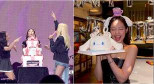 Vídeos: Jennie, do BLACKPINK, comemora aniversário em show em Tóquio