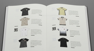 Livro apresenta a maior pesquisa já feita sobre as camisas do Corinthians