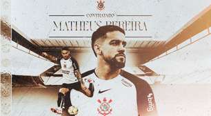 Corinthians anuncia Matheus Pereira por empréstimo