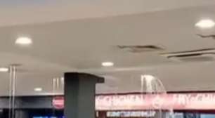 VÍDEO: Teto do Carrefour do Partenon desaba