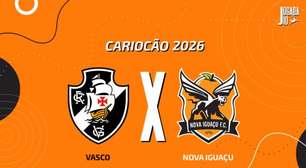 Vasco x Nova Iguaçu: onde assistir, escalações e arbitragem
