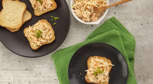 Café da manhã turbinado: Torrada com Frango Picante