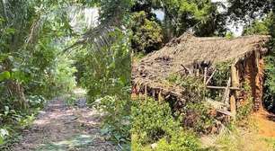 Imagens mostram local exato onde menino desaparecido foi encontrado em mata no Maranhão
