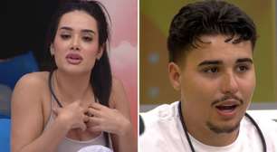 BBB26: Jordana diz que Pedro tentou beijá-la a força: 'Me pegou pelo pescoço'