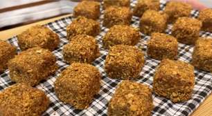 Receita de doce de amendoim com apenas 3 ingredientes e que não vai ao fogo, muito fácil e rápido