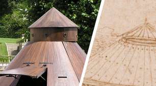 Da Vinci deixou centenas de esboços e projetos inacabados, então alguém decidiu retomá-los com modelos 3D