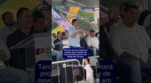 Vídeo: Tarcísio diz que assinará projeto para construção de novo pronto-socorro em Mogi das Cruzes