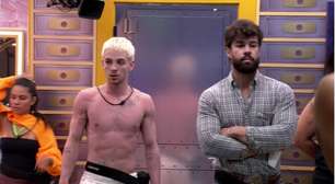 'BBB 26': Veja como os brothers reagiram à saída de Pedro