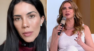 Daniela Albuquerque grava vídeo chorando após ser acusada ter causado demissão de Luciana Gimenez