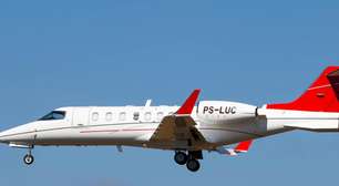 Jatinho Bombardier Learjet 40 faz pouso de emergência após sair de Sorocaba