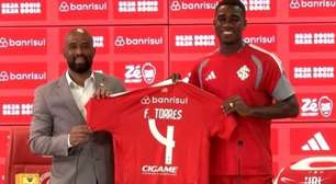 Inter apresenta Félix Torres, que se diz pronto para estrear no clássico de domingo