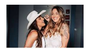 'Eu amo muito': grávida, Lauana Prado nega briga e cogita volta com Tati Dias. 'Não existe outra pessoa'. Vídeo!