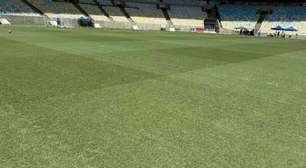 Maracanã está com gramado renovado; fotos