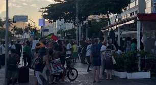 Torcedores se reúnem em Copacabana e celebram título de Senegal na Copa Africana