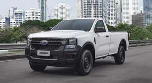 Ford confirma Ranger com cabine simples e versão chassi na América do Sul