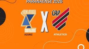 Azuriz x Athletico: onde assistir, escalações e arbitragem