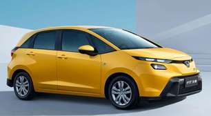 Longe do Brasil, novo Fit ganha visual arrojado na China