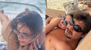 Tata Werneck e Rafa Vitti agitam a web com troca de mensagens ousadas em férias pelo Caribe