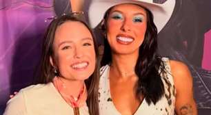 Ana Castela se emociona após Larissa Manoela ir ao seu show: "Maria Joaquina"