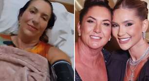 Mãe de Virginia aparece pela primeira vez após acidente de carro: 'Dor'