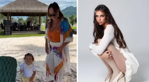 Mãe de Neymar é detonada após convidar modelo com quem o filho teve uma filha