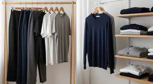 O segredo do guarda-roupa enxuto que economiza dinheiro todo ano