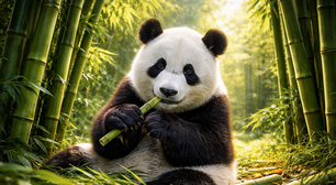 Não só para pandas, mas também para humanos: ciência analisa bambu e pode considerá-lo um superalimento