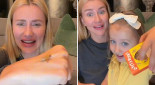 Filha de Roberto Justus prova grilo: há riscos? Especialista explica