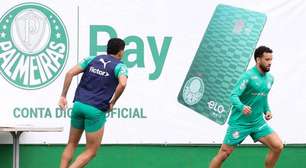 Palmeiras volta a treinar após goleada, e trio avança em recuperação