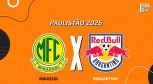 Mirassol x Bragantino, AO VIVO, com a Voz do Esporte, às 18h30