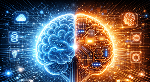 Humanos são mais parecidos com IA do que  se imaginava: processamento do nosso cérebro possui semelhanças com modelos generativos