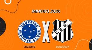 Cruzeiro x Democrata-GV: onde assistir, escalações e arbitragem