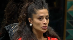 'BBB 26': Eliminada, Aline dança 'jetski' e vira piada na web: 'Cara de samambaia'