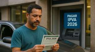 IPVA 2026: Pagamento com desconto ou 1ª parcela de veículos com placa final 8 termina hoje (21/01)