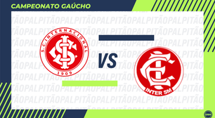 Internacional x Inter SM: prováveis escalações, arbitragem, onde assistir e retrospecto