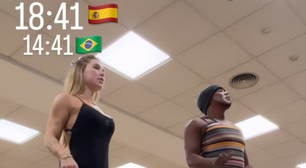 Virginia Fonseca leva professor de samba para Espanha para não perder aulas