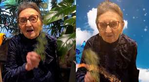 Dona Sebastiana faz 'simpatia' para 'O Agente Secreto' ser indicado ao Oscar