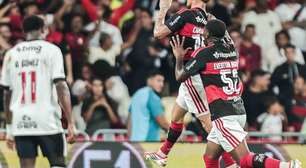 Tozza na área: Fla muda planejamento e vence de forma contundente