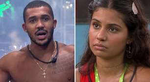 BBB26: Matheus tem fala polêmica sobre virgindade de Gabriela: 'Mundo à parte'