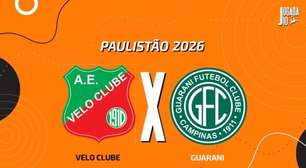 Velo x Guarani, AO VIVO, com a Voz do Esporte, às 20h