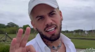 Zé Felipe foge de clínica após médico sugerir exame íntimo: 'Vazei'