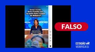 Vídeo que noticia fim de saque do Bolsa Família foi criado com IA; projeto está parado na Câmara