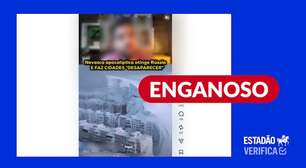 Vídeo engana ao misturar imagens reais e artificiais para ilustrar nevasca na Rússia