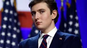 Filho de Trump age rápido e impede agressão contra amiga