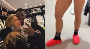 Virginia ganha chinelo caríssimo que "cura" ansiedade: 'Controle do estresse'