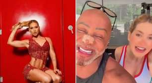 Virginia realiza nova ida a Madri para ver Vini e leva professor de samba na viagem