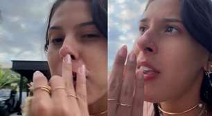 Ana Castela conta perrengues em viagem com amigos: 'Febre, marimbondo e machuquei a costela'