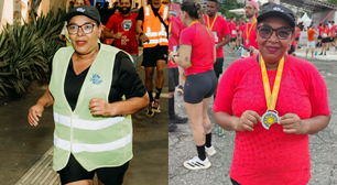 Aos 62 anos, ela decidiu bater o recorde de 15 km de corrida um ano após colocar um marca-passo: 'Não espere a doença chegar'