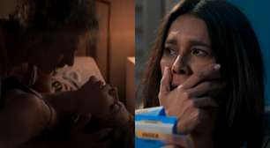 Três Graças: Lígia é obrigada a assistir Arminda e Joaquim em momento quente: 'Me chama de...'